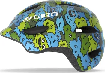 Cyklistická přilba GIRO Scamp Blue/Green Creature Camo XS