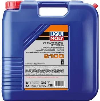 Motorový olej Převodový olej Liqui Moly Doppelkupplungsgetriebe-Öl 8100, 20L