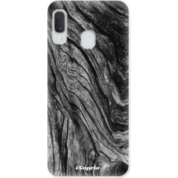 Pouzdro na mobilní telefon Odolné silikonové pouzdro iSaprio - Burned Wood - Samsung Galaxy A20e