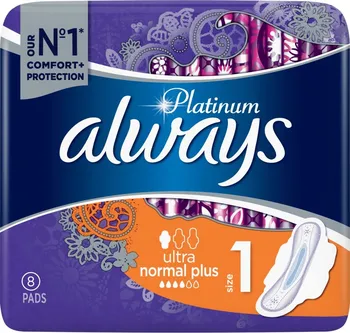 Hygienické vložky Always Platinum Ultra Normal Plus 1