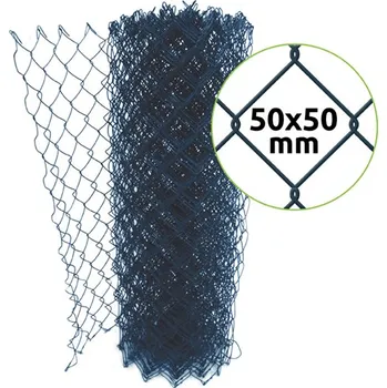 Pletivo Čtyřhranné pletivo ZnPVC 53x53mm 1,25mx25m antraci