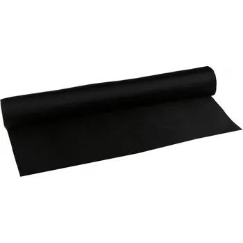 Svatební dekorace Saténová role 36cm x 9,1m 18 - černá