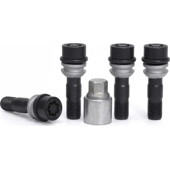 Autodoplněk Pojistné bezpečnostní šrouby M15x1,25x44 kulová pohyblivá R14, klíč 17, SICUSTAR BVNMB44, MERCEDES