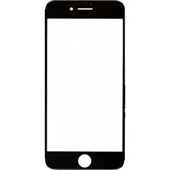 Přední dotykové sklo, včetně OCA lepidla, rámečků pro přední fotoaparát, proximity sensor a mřížky pro sluchátko, pro iPhone 8 - černá