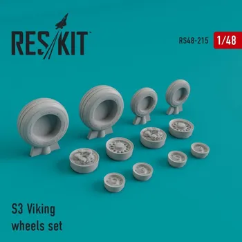 Plastikový model Reskit 1/48 S-3 Viking wheels (ITAL)
