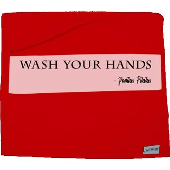 Ručník Sportovní ručník z mikrovlákna s potiskem Ručník od Piláta Pontského