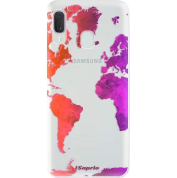 Telefonní příslušenství Odolné silikonové pouzdro iSaprio - Warm Map - Samsung Galaxy A20e