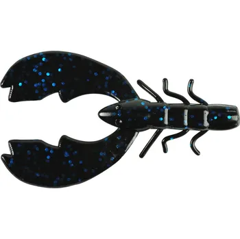 Umělá nástraha Račci Berkley PowerBait Chigger Craw 8cm/10ks - Black Blue Fleck