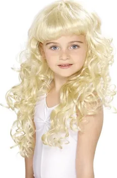 Karnevalová paruka Smiffys SF42131x dětská paruka princezna blond