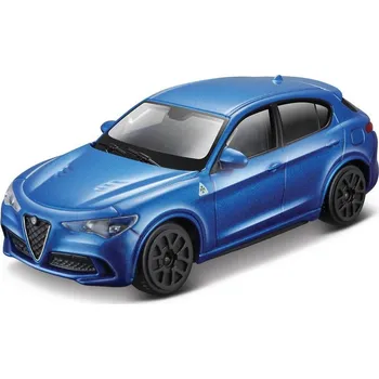 autíčko Bburago Audi A6 Avant 1:43 modrá metalíza