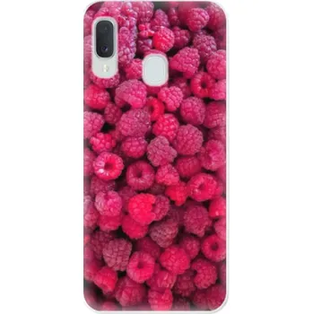 Pouzdro na mobilní telefon Odolné silikonové pouzdro iSaprio - Raspberry - Samsung Galaxy A20e