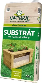 pěstitelský substrát Agro Natura substrát pro vyvýšené záhony 50 l