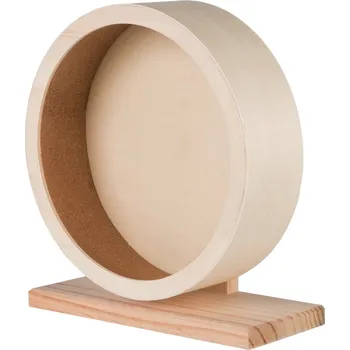 hračka pro malé zvíře Trixie Dřevěné kolo pro křečky a degu 28 cm