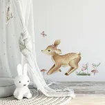 Yokodesign Nálepka na zeď - Koloušek III barva: růžová