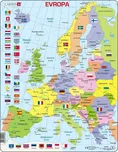 Larsen Mapa Evropy 70 dílků