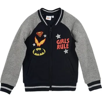 Dívčí mikina Dívčí černá mikina s nápisy Velikost: 104