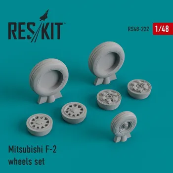 Plastikový model Reskit 1/48 Mitsubishi F-2 wheels (HAS)