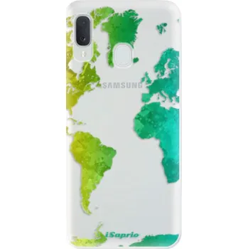 Pouzdro na mobilní telefon Odolné silikonové pouzdro iSaprio - Cold Map - Samsung Galaxy A20e