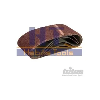 Brusný papír Brusné pásy 100 x 610 mm, 5 kusů, zrnitost 40 pro brusku TRITON TSPST450