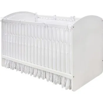 Dětská postýlka Čilek Dětská postýlka houpací bílá 70x130 cm