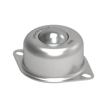 Dopravníkový pás Kuličková kladka, příruba k desce, průměr 25,4 mm