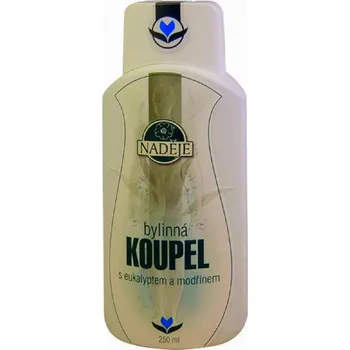 Kosmetika Naděje Bylinná koupel s eukalyptem a modřínem 250 ml 2901001 (bez konzervačních látek)