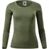 Dámské tričko Malfini Fit-T 169 LS khaki L