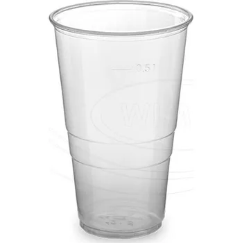 Jednorázové nádobí Kelímek 0,5l průhledný 10ks