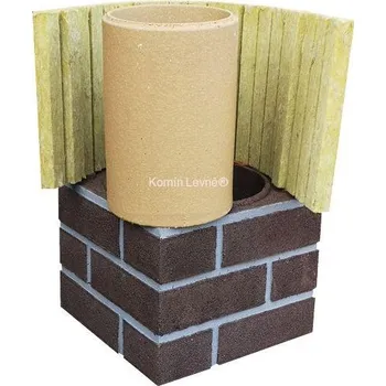 Komín Sada navýšení prstenců o 0,3 m hnědá pro komín 200 mm