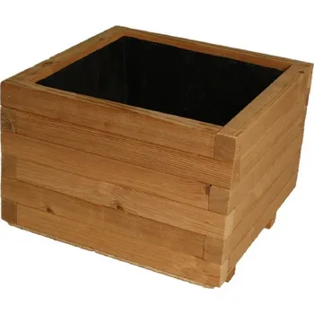 Květináč Dřevěný květináč Flor THERMOWOOD - 42 x 42 x 31 cm