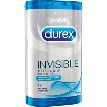 Kondom Recenze Durex Invisible Extra Sensitive 12 ks