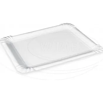 Jednorázové nádobí Tácek papírový č. 4, 25 ks