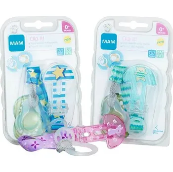 MAM Pásek na dudlík Clip Monster 1ks
