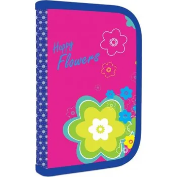 Penál Penál Květiny 1-patrový plný