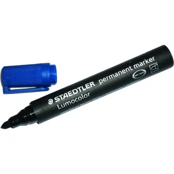 Značkovač, Staedtler, Lumocolor, 352, 2 mm, permanent, modrý