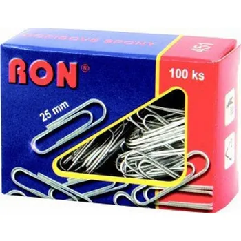 Kancelářská sponka Dopisní spony 451, 25 mm, 100 kusů