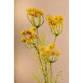 umělá květina Paramit Umělý Kopr žlutý 80 cm