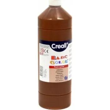 Vodová barva Temperová barva, 1000 ml, Creall, hnědá