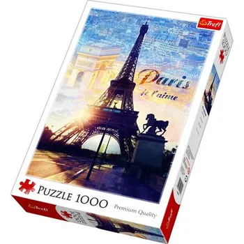 Puzzle Trefl Paříž za úsvitu 1000 dílků