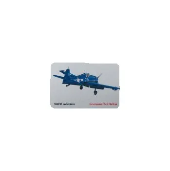 Dekorativní magnet magnetka hliníková Grumman F6-5 Hellcat 75 x 50 mm