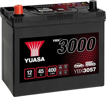 Autobaterie Yuasa YBX3057 12V 45Ah 400A