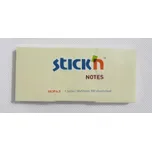 Bloček samolep.38x51-3ks žlutý HOPAX