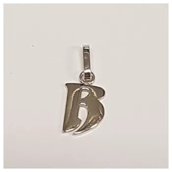Přívěsek Šperky4U Stříbrný přívěsek písmeno - iniciála B - ZB9107-B