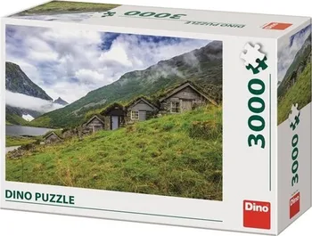 Puzzle DINO Norangsdalen valley 3000 dílků