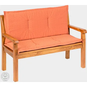 Zahradní lavice FaKOPA KARLAS Pietro 120 - polstr na lavici cihlový Chelsea