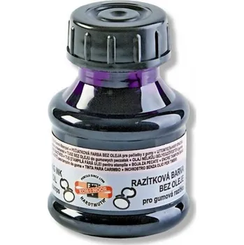 Razítko Razítková barva, 50 g, fialová