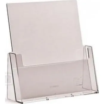 Stojánek prezentační, A4, kapsa na letáky