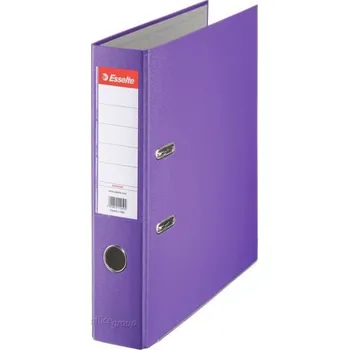 Pořadač pákový A4, hřbet 5 cm, Economy, fialová