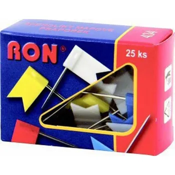 Nástroj na niť a příze Špendlíky 434B, vlaječky, 25 kusů