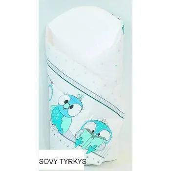 Zavinovačka Zavinovačka classic sovy tyrkys
